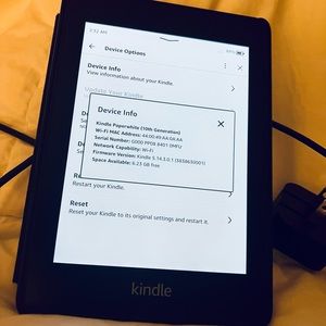 Kindle Paperwhite 10th generation
